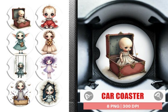 Download Car Coaster Haunted Doll Spirits - Premium Bundle